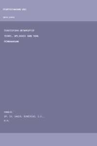 Image of Statistika deskriptif teori, aplikasi dan soal pembahasan
