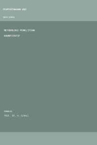 Image of Metodologi penelitian kauntitatif