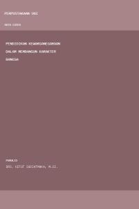 Image of Pendidikan kewarganegaraan dalam membangun karakter bangsa