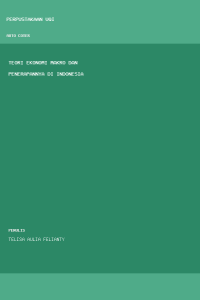 Image of Teori Ekonomi Makro dan Penerapannya Di Indonesia