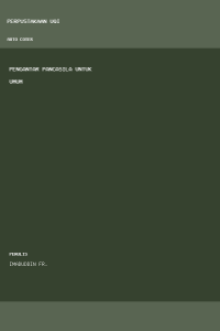 Image of Pengantar pancasila untuk umum