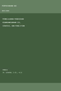 Image of Pembelajaran pendidikan kewarganegaraan isi, strategi, dan penelitian