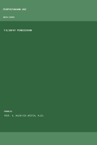 Image of Filsafat pendidikan