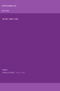 Image of Metode penelitian