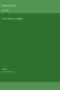 Image of Etika profesi keguruan