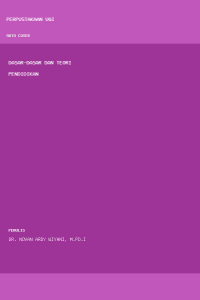 Image of Dasar-dasar dan teori pendidikan