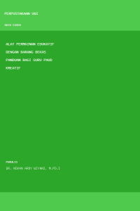 Image of Alat permainan edukatif dengan barang bekas panduan bagi guru paud kreatif