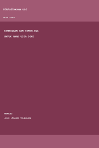 Image of Bimbingan dan konseling untuk anak usia dini