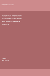 Image of Pengembangan kurikulum dan desain pembelajaran bahasa arab berbasis pendekatan saintifik
