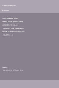 Image of Pengembangan model pembelajran bahasa arab berbasis teknologi informasi dan komunikasi dalam dialektika revolusi industri 4.0