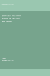 Image of Idhoat idoat buku panduan pengajar dan guru bahasa arab idhooaat