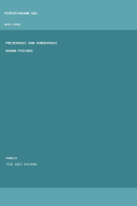 Image of Preservasi dan konservasi bahan pustaka
