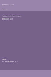 Image of Pembelajaran keterampilan berbahasa arab