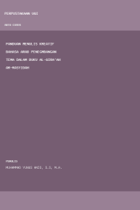 Image of Panduan menulis kreatif bahasa arab penegmbangan tema dalam buku al-qira'ah ar-rasyidah