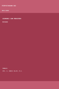 Image of Asuransi dan manjemen risiko