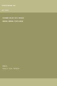 Image of Susunan dalam satu naskah undang-undang perpajakan