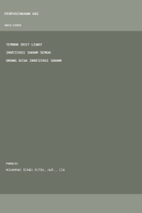 Image of Ternak duit lewat investasi saham semua orang bisa investasi saham