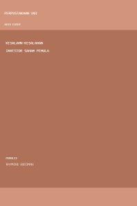 Image of Kesalahn-kesalahan investor saham pemula