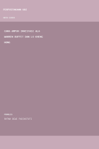 Image of Cara ampuh investasi ala warren buffet dan lo kheng hong