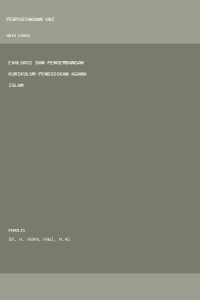 Image of EVALUASI DAN PENGEMBANGAN KURIKULUM 
PENDIDIKAN AGAMA ISLAM