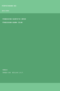 Image of PENDEKATAN SAINTIFIK
 UNTUK PENDIDIKAN
 AGAMA ISLAM