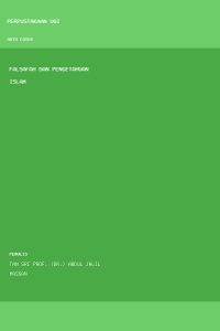 Image of Falsafah dan pengetahuan islam