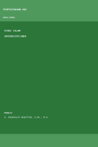 Image of STUDI ISLAM INTERDISIPLINER