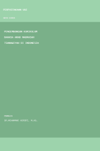 Image of Pengembangan Kurikulum Bahasa Arab Madrasah Tsanawiyah Di Indonesia