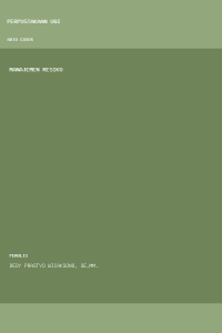 Image of Manajemen resiko