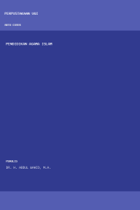 Image of Pendidikan agama islam