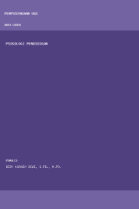 Image of Psikologi pendidikan