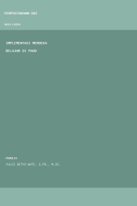 Image of Implementasi merdeka belajar di paud