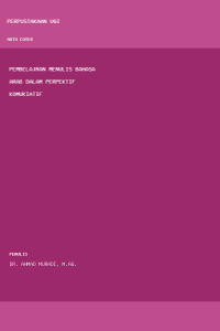 Image of Pembelajran Menulis Bahasa Arab Dalam Perpektif Komukiatif