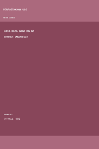 Image of Kata-Kata Arab Dalam Bahasa Indonesia