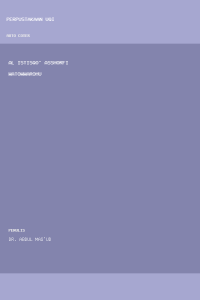 Image of Al Istisqo' Asshorfi Watowwarohu