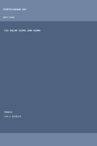 Image of Isu Dalam Sains dan Agama