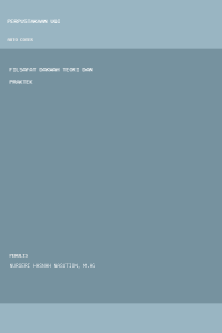 Image of Filsafat Dakwah Teori dan Praktek