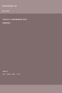 Image of Strategi Pengembangan Mutu Madrasah