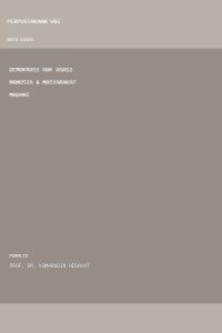 Image of Demokrasi Hak Asasi Manusia & Masyarakat Madani