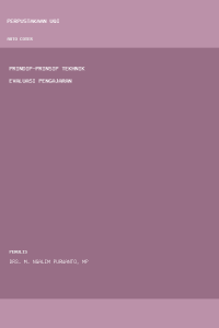 Image of Prindip-Prinsip Tekhnik Evaluasi Pengajaran