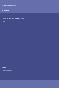 Image of Ilmu Alamiyah Dasar, ISD, IBD