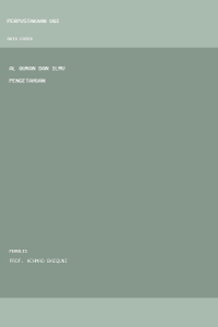 Image of Al Quran dan Ilmu Pengetahuan