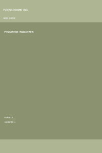 Image of Pengantar Manajemen