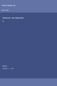 Image of Organisasi dan Management II