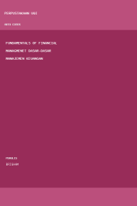 Image of Fundamentals Of Financial Managmenet Dasar-Dasar Manajemen Keuangan