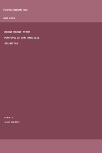 Image of Dasar-Dasar Teori Portopolio dan Analisis Sekuritas