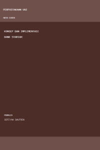 Image of Konsep dan Implementasi Bank Syariah