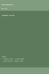 Image of masarakat qur'ani