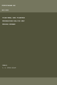 Image of pesan moral dari pesantren meningkatkan kualitas umat menjaga ukhuwah