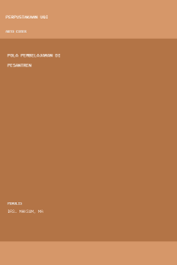 Image of pola pembelajaran di pesantren